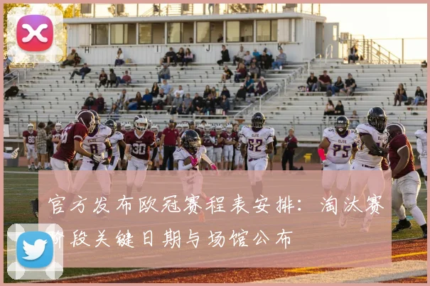 官方发布欧冠赛程表安排：淘汰赛阶段关键日期与场馆公布