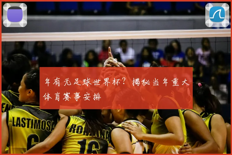 年有无足球世界杯？揭秘当年重大体育赛事安排