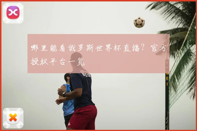 哪里能看俄罗斯世界杯直播?官方授权平台一览